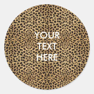Cheetah Print Sticker