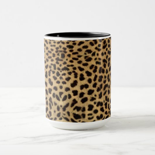 Cheetah Print Tasse (Zentrum)