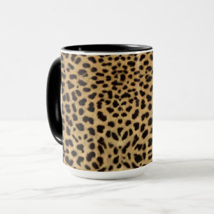 Cheetah Print Tasse