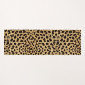 Cheetah Print Yogamatte (Vorderseite (Horizontal))