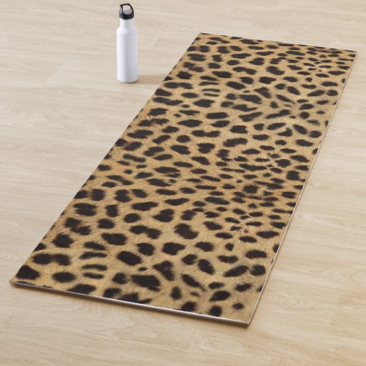 Cheetah Print Yogamatte (Beispiel)