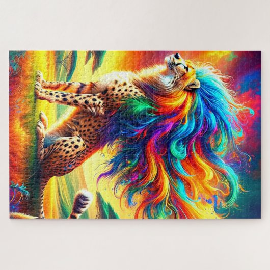 Cheetah Puzzle (Horizontal)