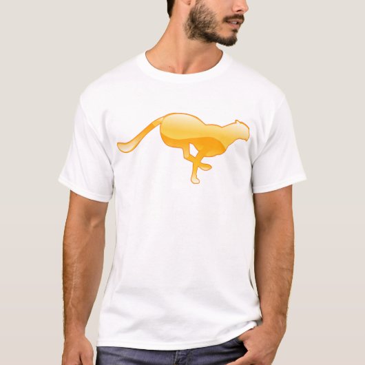 Cheetah Running T-Shirt (Vorderseite)
