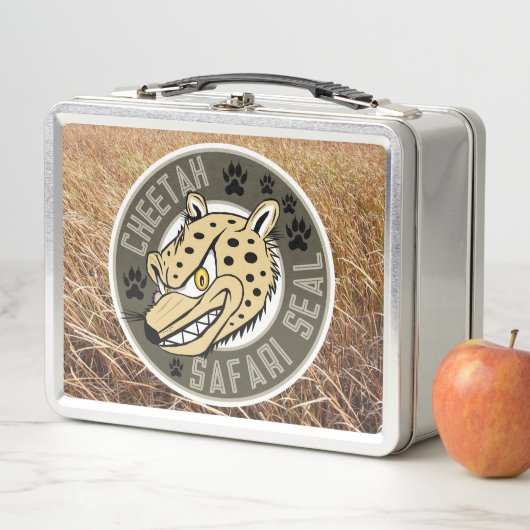 Cheetah Safari Siegel Wildcat Lunchbox (Beispiel)