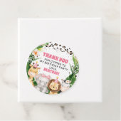 Cheetah Safari Two Wild Geburtstag Vielen Dank Geschenkanhänger (Beispiel)