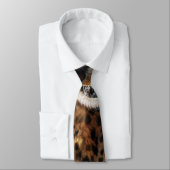 Cheetah Schönheit mit Reißzähnen Krawatte (Gebunden)