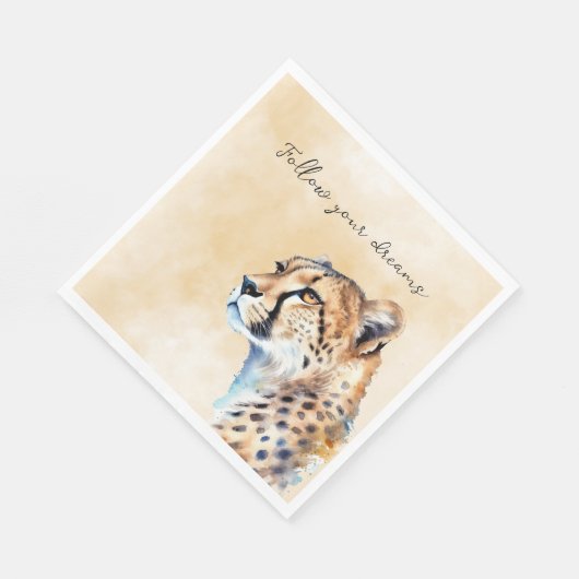 Cheetah Serviette (Ecke)