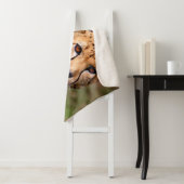 Cheetah Sherpa Blanket Sherpadecke (Beispiel)