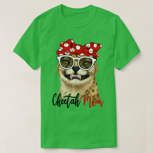 Cheetah Shirt Cheetah Mama Bandana (Design vorne)