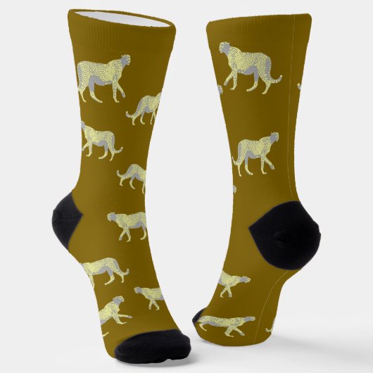 Cheetah socks socken (Gewinkelt)