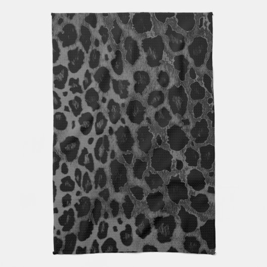 Cheetah Spot Animal Print Wild Kitchen Geschirr Ha Geschirrtuch (Vertikal)