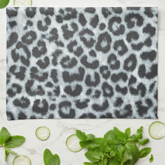 Cheetah Spot Animal Print Wild Kitchen Geschirr Ha Handtuch (Gefaltet)