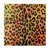 Cheetah Spots Keramik Tile - Moderne Fliese (Vorderseite)