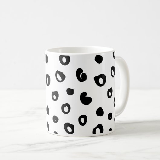 Cheetah Spots Tasse (VorderseiteRechts)