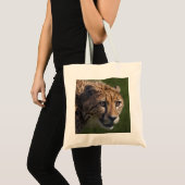 Cheetah Stare Bag Tragetasche (Vorderseite (Produkt))