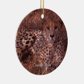 Cheetah Stare Keramikornament (Rechts)