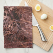 Cheetah Stare Küchentuch (Viertel Falte)