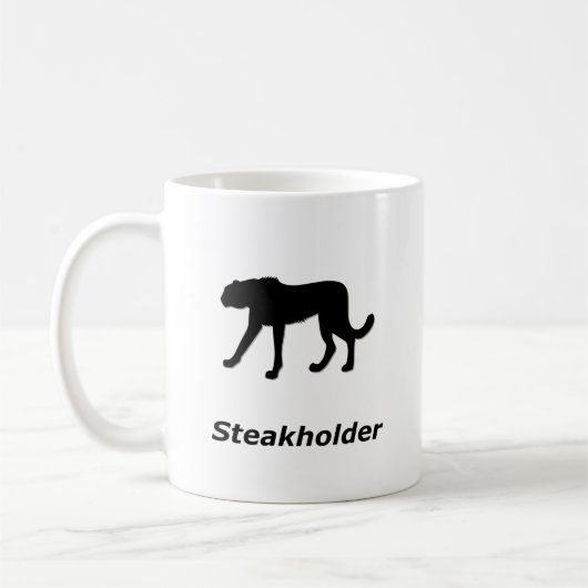 Cheetah Steakholder Kaffeetasse (Links)