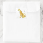 Cheetah Sticker (Tasche)