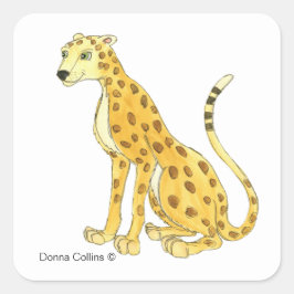 Cheetah Sticker