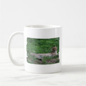Cheetah-stillstehende Kaffee-Tasse Kaffeetasse (Links)
