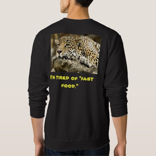 CHEETAH. SWEATSHIRT (Rückseite)