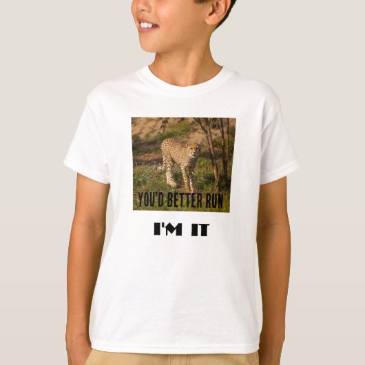 Cheetah TAG T - Shirt (Vorderseite)