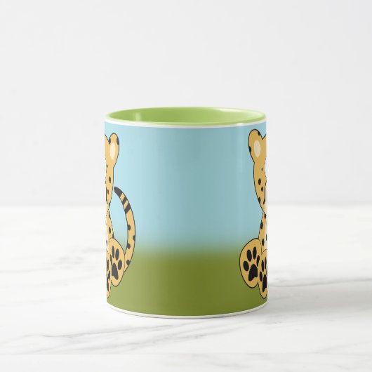 Cheetah Tasse (Zentrum)