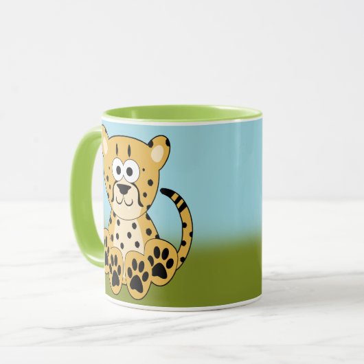 Cheetah Tasse (Vorderseite Links)