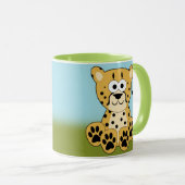 Cheetah Tasse (VorderseiteRechts)