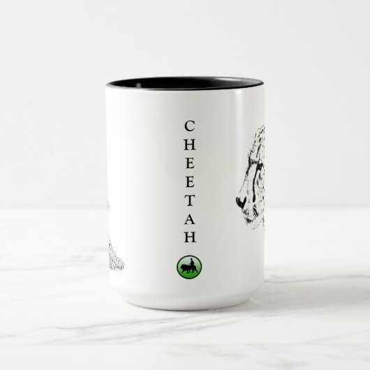 Cheetah-Tasse - Afrika-Reihe Tasse (Zentrum)