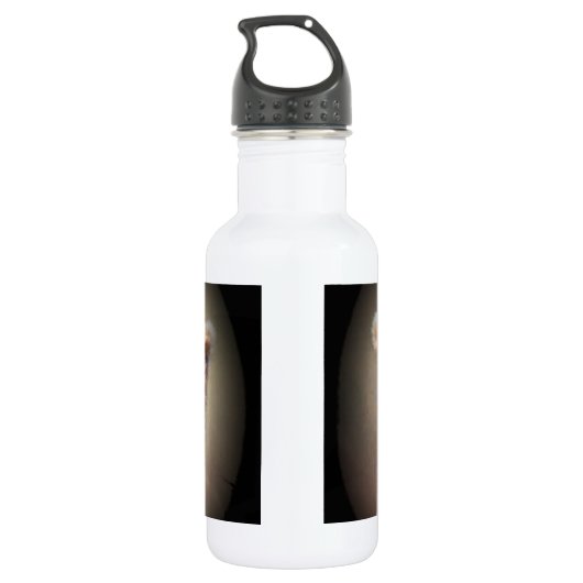 Cheetah Tear Marks Hakunamatata Edelstahlflasche (Rückseite)