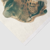 Cheetah über die entdeckte Digital Art Decoupage v Seidenpapier (Ausschnitt)