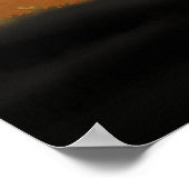 Cheetah und Gazelle Poster (Ecke)