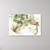 Cheetah Verstecken im Dschungel Leinwanddruck (Vorderseite)