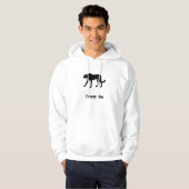 Cheetah Vertraue mir Hoodie (Vorne ganz)