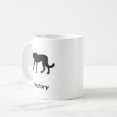 Cheetah Victory Kaffeetasse (Vorderseite Links)