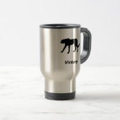 Cheetah Victory Reisebecher (VorderseiteRechts)