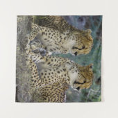 Cheetah Wandteppich (Vorderseite (Horizontal))