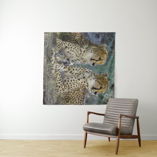 Cheetah Wandteppich (Beispiel (Horizontal))