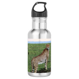 Cheetah-Wasserflasche Edelstahlflasche