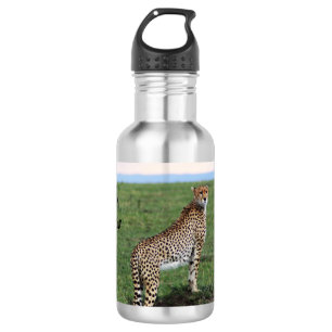 Cheetah-Wasserflasche Edelstahlflasche