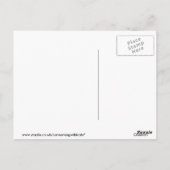 Cheetah Weibchen & Cub Postkarte (Rückseite)