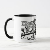 Cheetah Wild Animal Design - Atemberaubende Big Ca Tasse (Links)