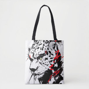 Cheetah Wild Nature Free Spirit Art Pinselstrich Tasche