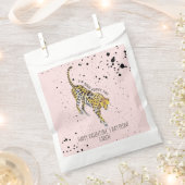 Cheetah Wild über Sie Unterricht Valentine Geschenktütchen (Ausgeschnitten)