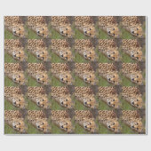Cheetah Wrapping Paper Geschenkpapier (Flach)
