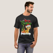 Cheetah   Xmas Decorations Santa Cheetah Christmas T-Shirt (Vorne ganz)