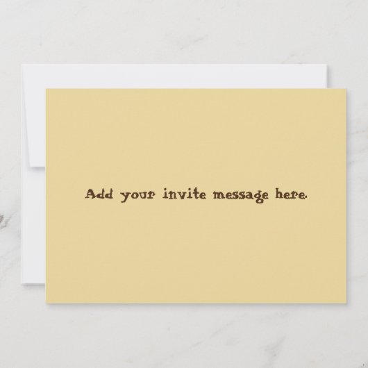 Cheetahs Einladung (Rückseite)