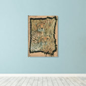 Cheetahs Leinwanddruck (Insitu (Holzboden))